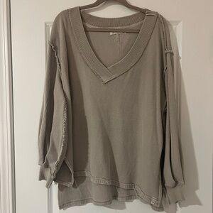 Free People V-neck Tunic